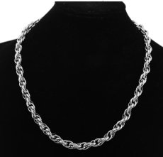 画像2: ハードリングチェーン55cmNecklace (2)